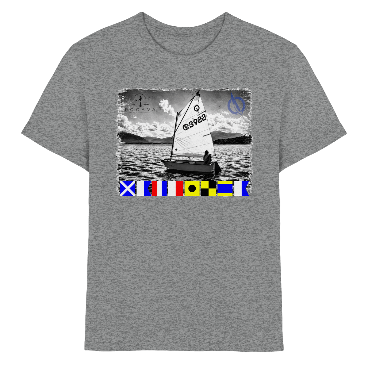 T-Shirt mit Opti auf dem Chiemsee
