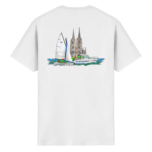 MONSTAs segeln vor dem Kölner Dom – ROCAVA T-Shirt - Heavy Cotton T-Shirt