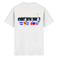 Flaggenalphabet Shirt – Dein Name - Heavy Cotton T-Shirt