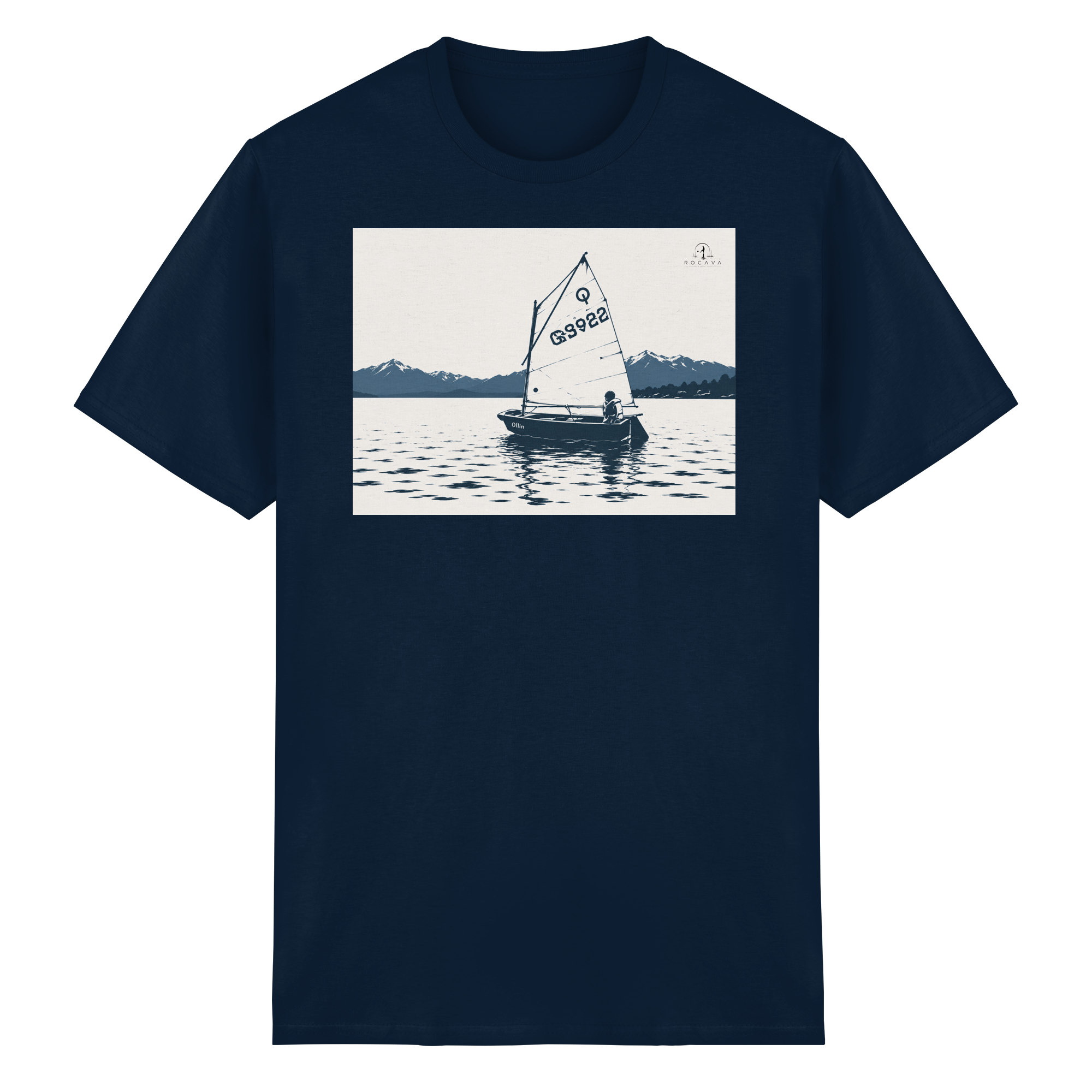 ROCAVA Sailing - Opti Chiemsee Edition - Heavy Cotton T-Shirt
