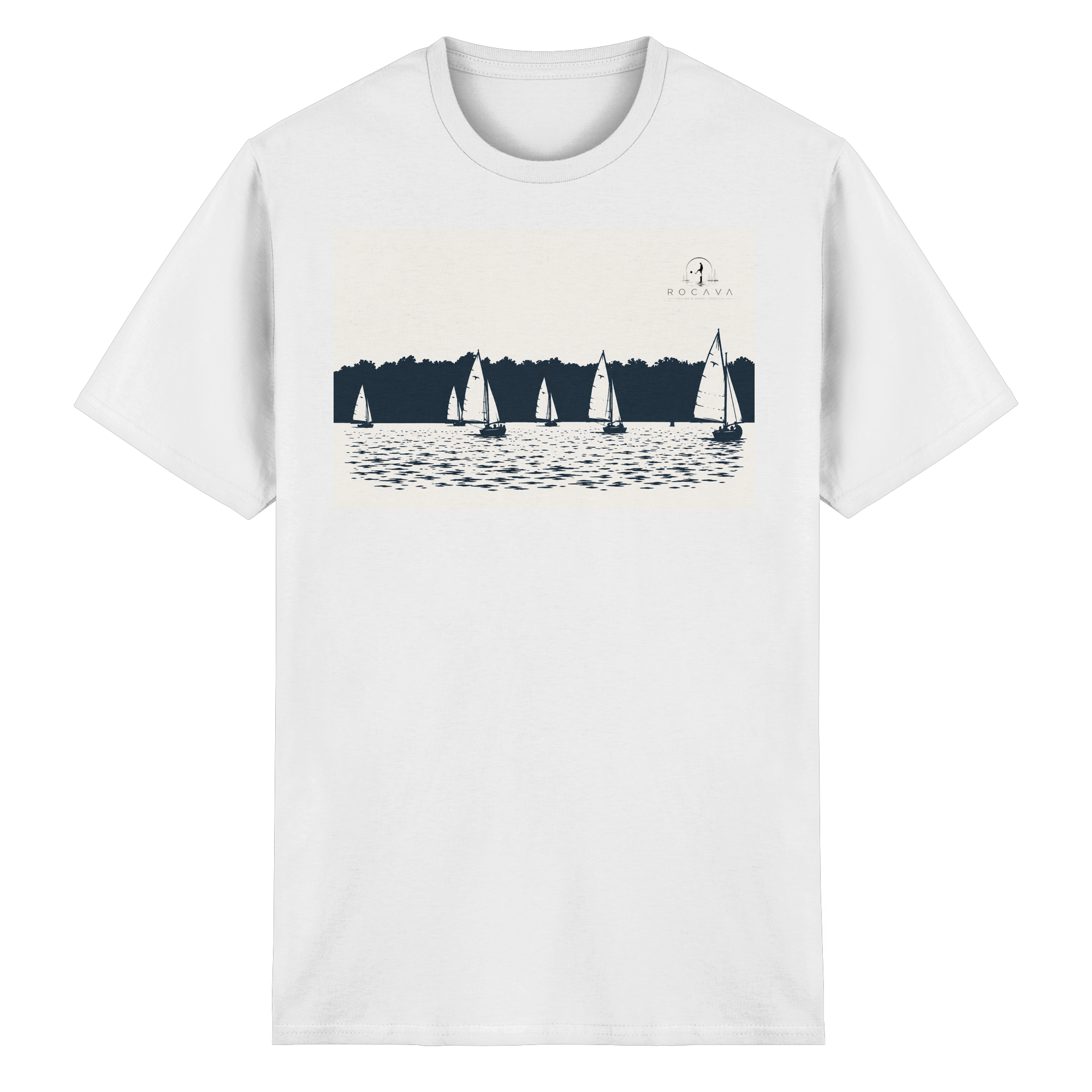ROCAVA Sailing - Mittwochs Valken Regatta in Koudum - Heavy Cotton T-Shirt