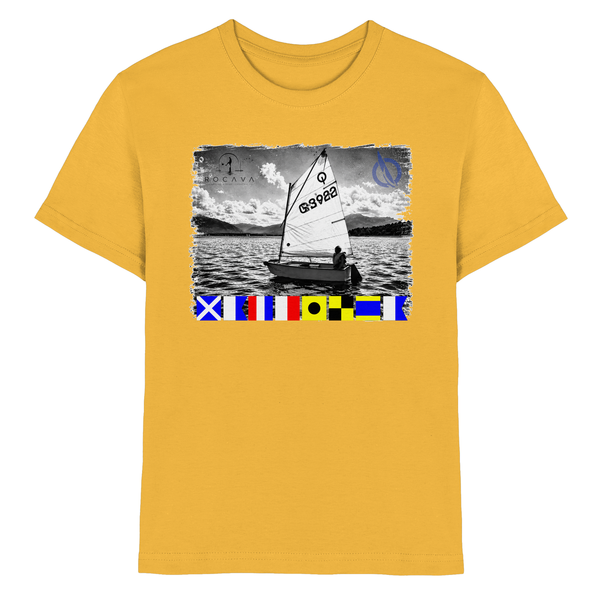 CYG Opti-Shirt mit Flaggen - hier MATHILDA - Kids Premium Shirt