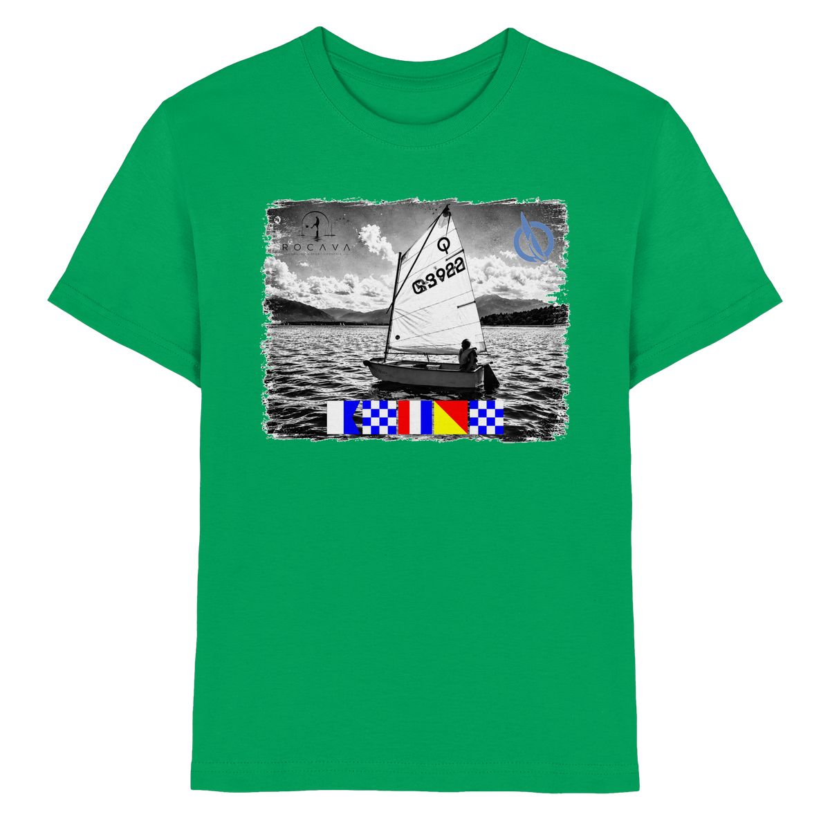 CYG Opti-Shirt mit Flaggen - hier Anton- Kids Premium Shirt
