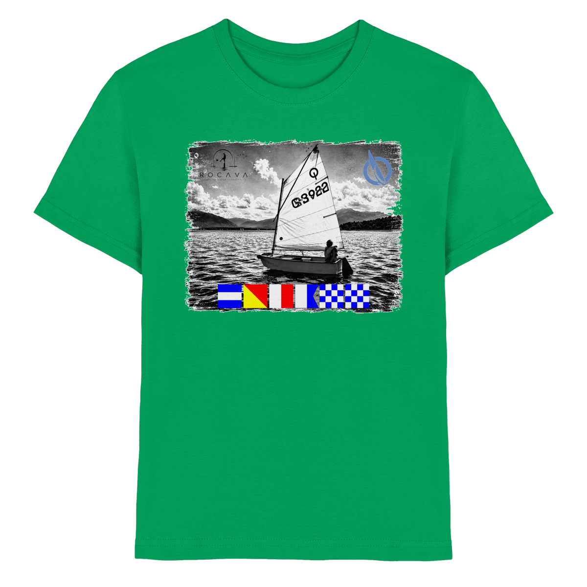 CYG Opti-Shirt mit Flagge - hier Johann - Kids Premium Shirt