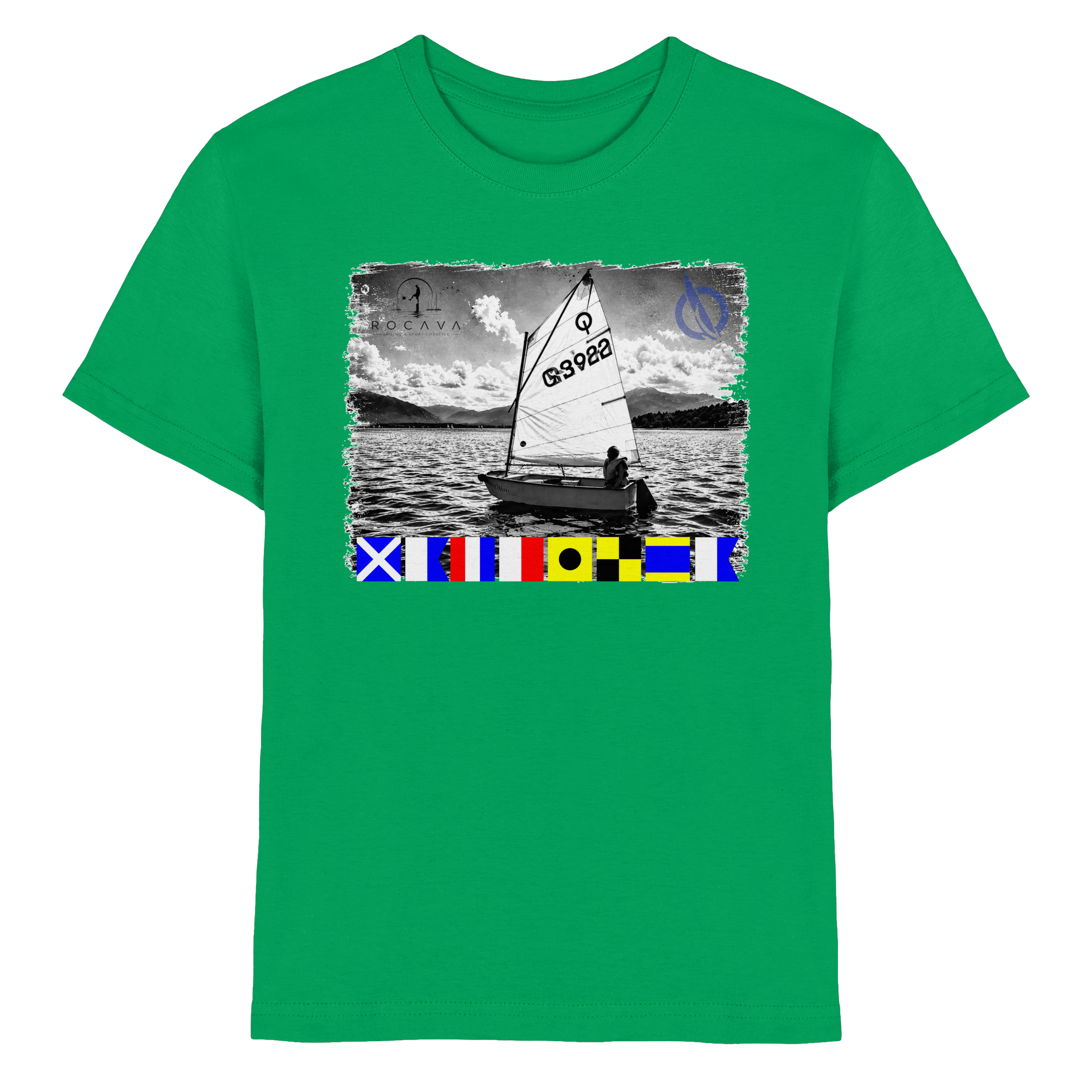 CYG Opti-Shirt mit Flaggen - hier MATHILDA - Kids Premium Shirt