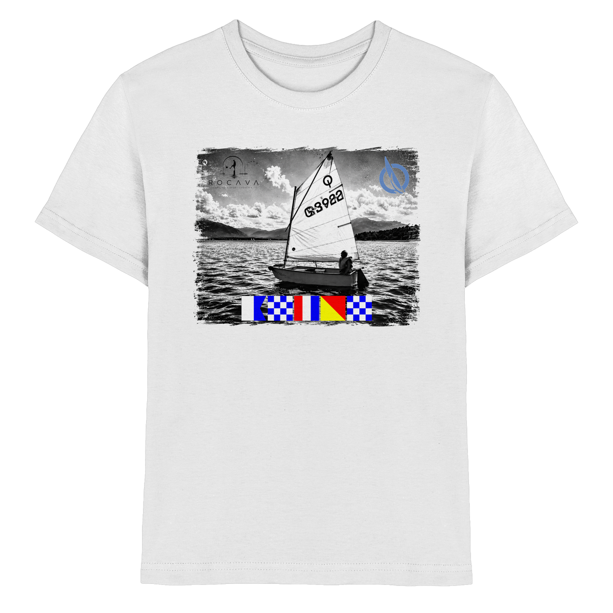 CYG Opti-Shirt mit Flaggen - hier Anton- Kids Premium Shirt