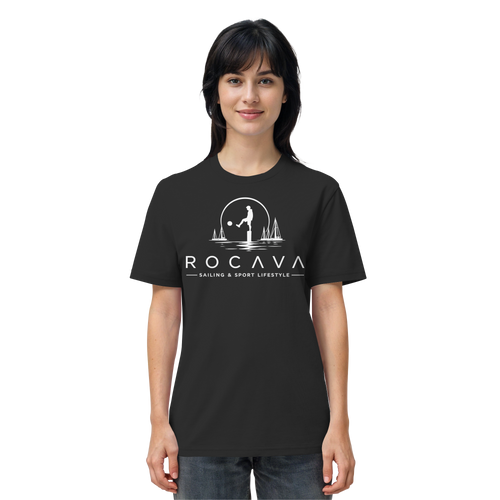 ROCAVA Logo Tee - Dark Edition - Organic Shirt