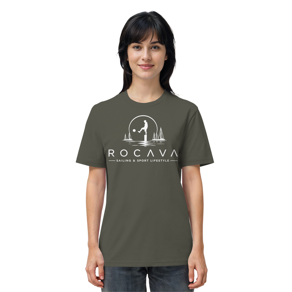 ROCAVA Logo Tee - Dark Edition - Organic Shirt